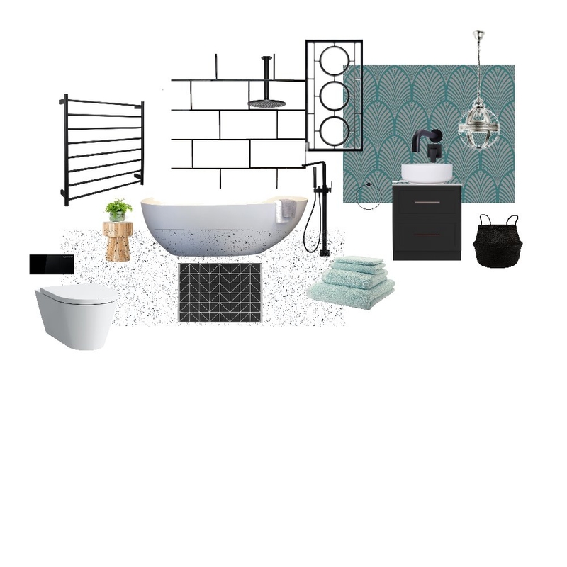 Bathroom Deco Mood Board by Harluxe Interiors on Style Sourcebook