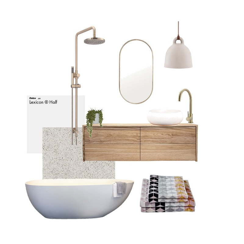 bathroom blush Mood Board by Hunter Style Collective on Style Sourcebook