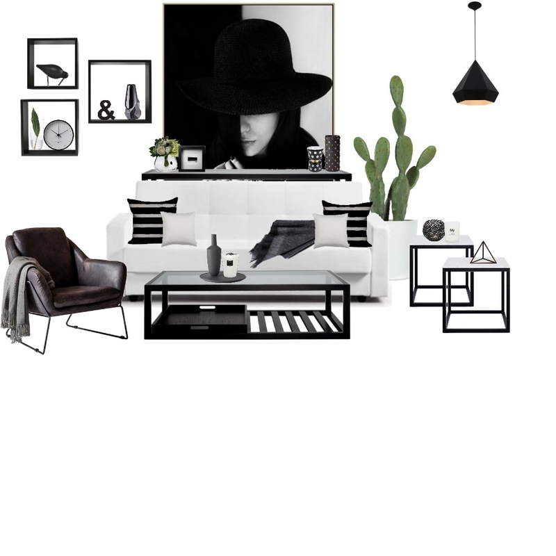 Achromatic Mood Board by Samantha on Style Sourcebook