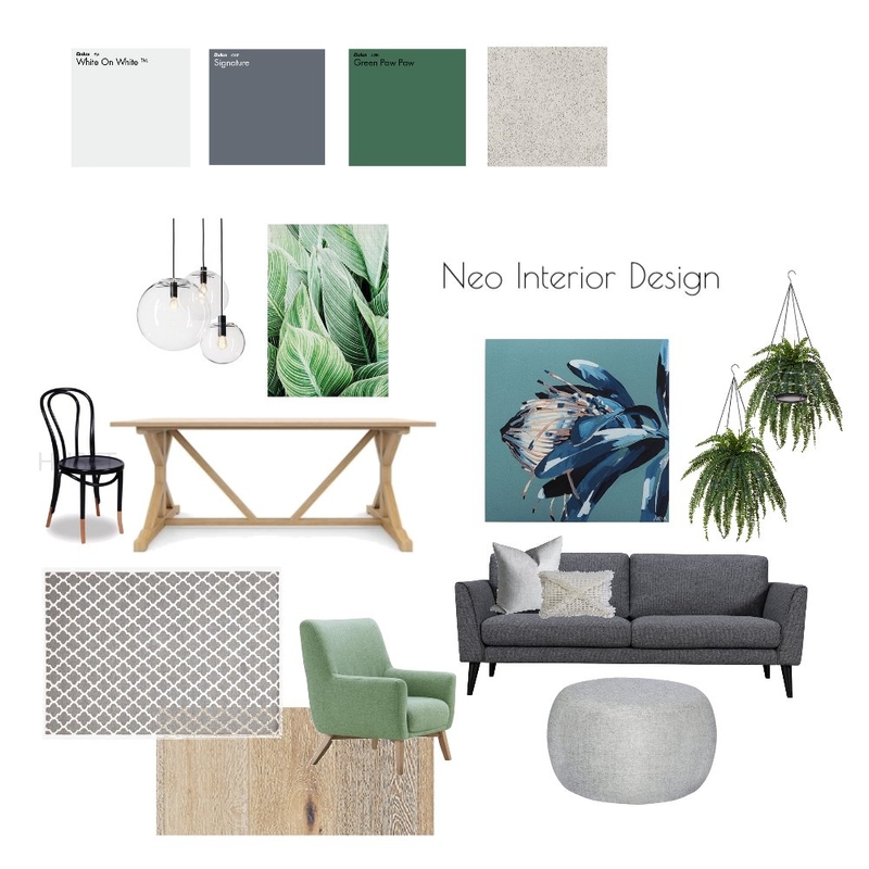 Inspirational Mood Board - Liron Mood Board by Neo Interior Design Perth on Style Sourcebook