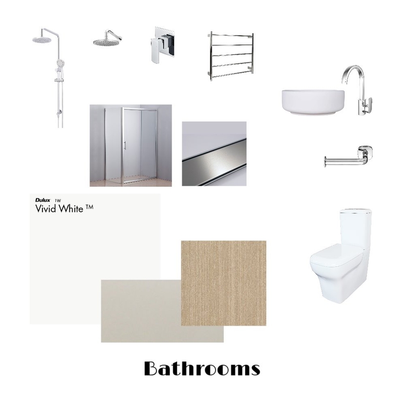 Campbell Residence - Bathroom Mood Board by Elvis on Style Sourcebook