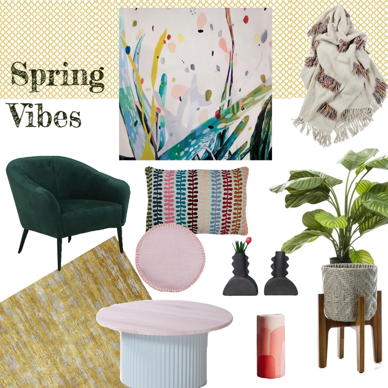 Spring Vibes Mood Board by Interior Designstein on Style Sourcebook