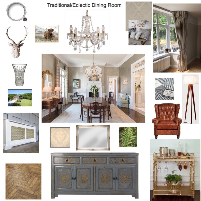Traditional/Eclectic Mood Board by LMH Interiors on Style Sourcebook