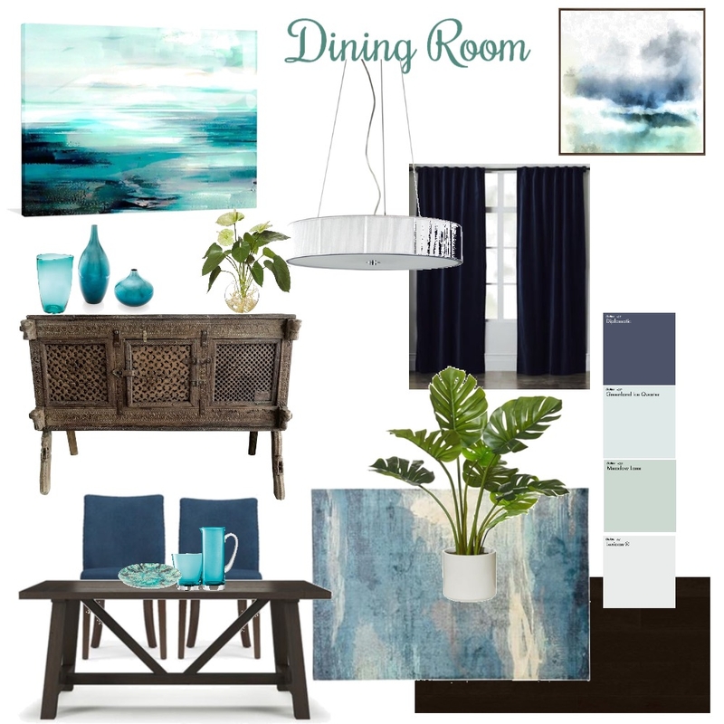Dining Room Mood Board by yvettescott on Style Sourcebook