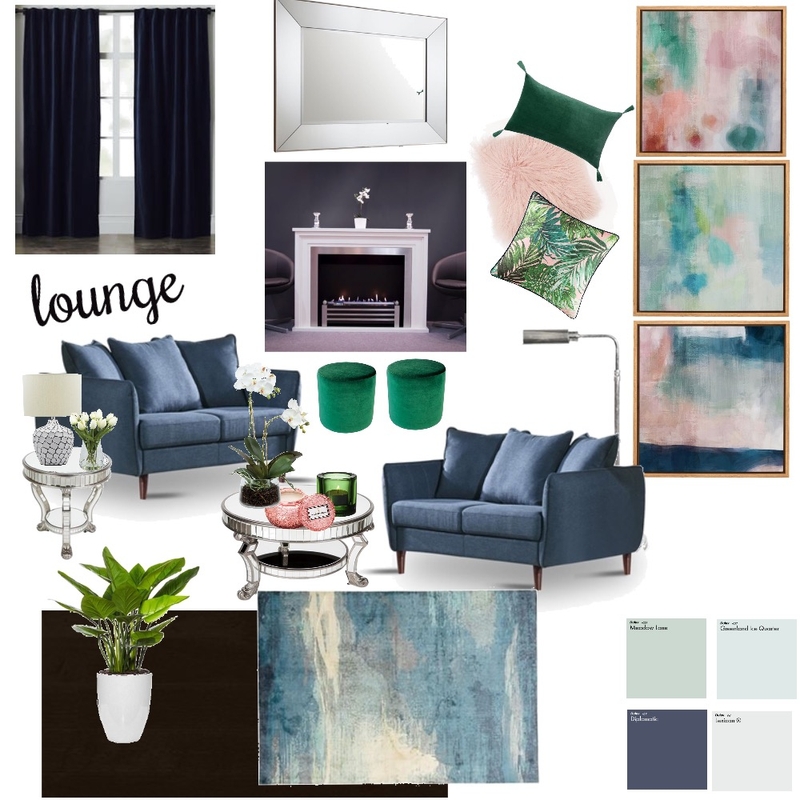 Lounge Mood Board by yvettescott on Style Sourcebook