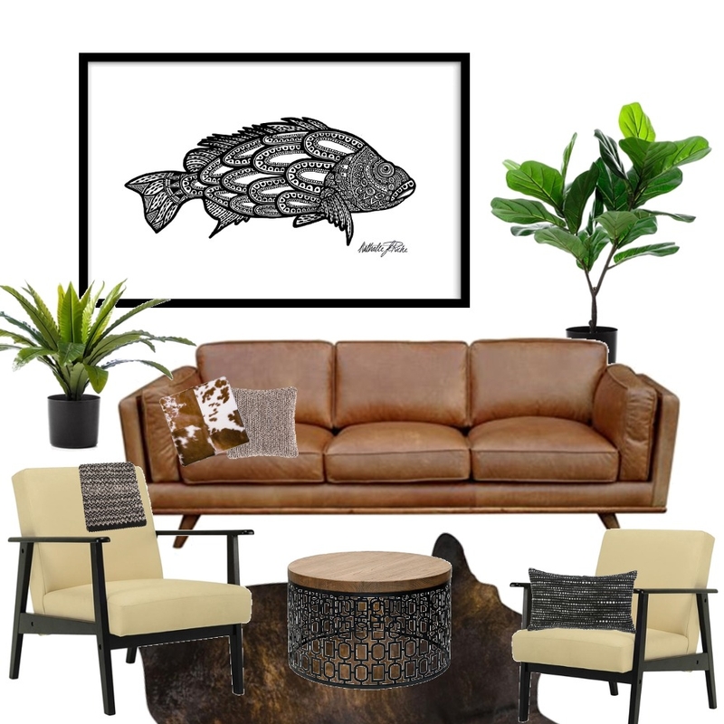 Black Bass Challenge by Artist Nathalie Le Riche Mood Board by NathalieLeRiche on Style Sourcebook