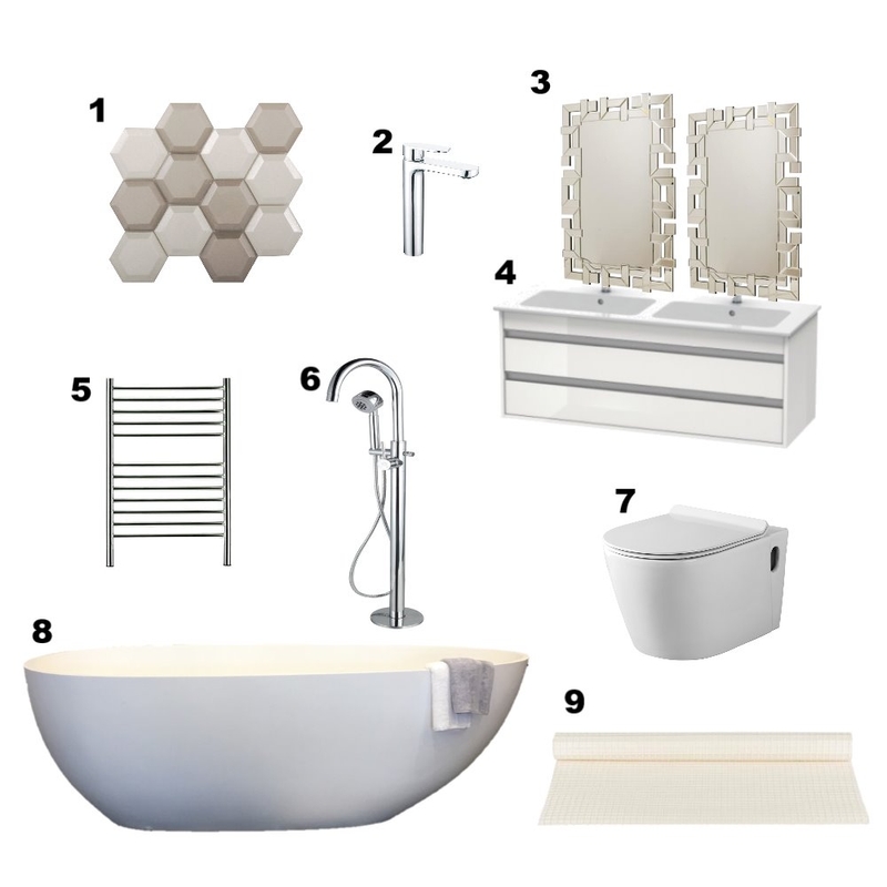 BATHROOM 2 Mood Board by Zamazulu on Style Sourcebook