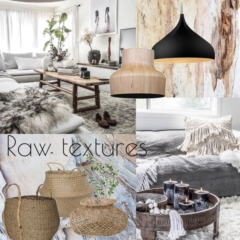 raw textures Mood Board by girlwholovesinteriors on Style Sourcebook