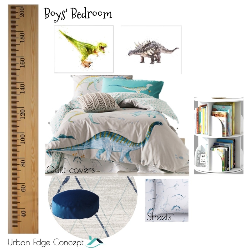 Boys' bedroom Mood Board by OliviaW on Style Sourcebook