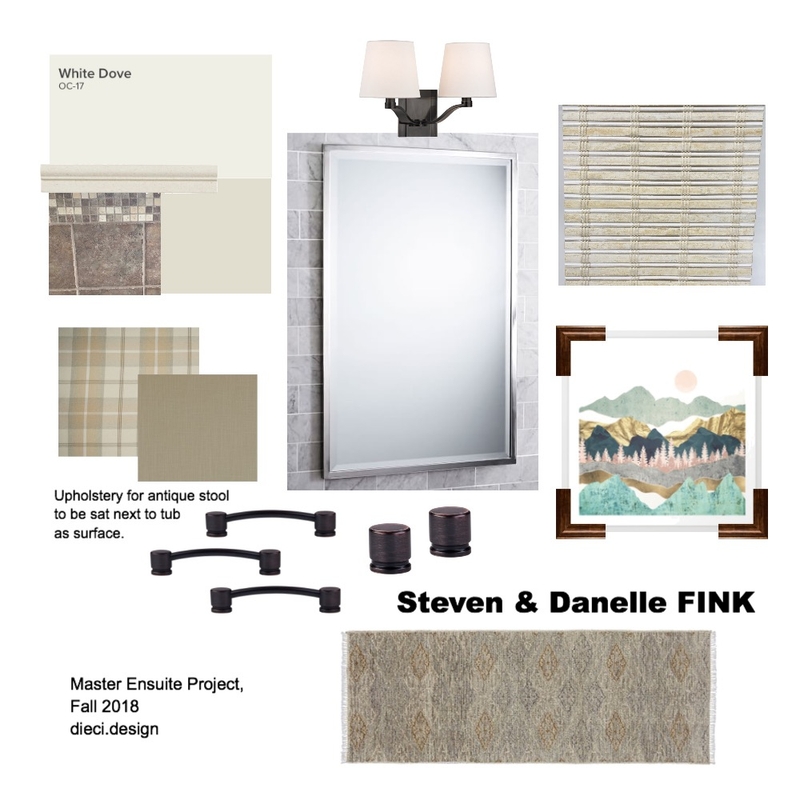 Paradise Hill Ensuite II Mood Board by dieci.design on Style Sourcebook