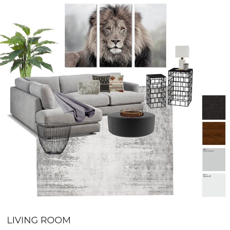 Solomon Living space Mood Board by Samantha on Style Sourcebook