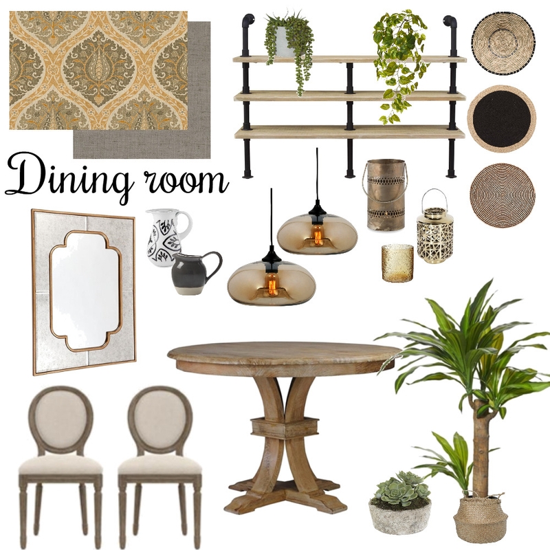 Dining room Mood Board by Debbie Dirker on Style Sourcebook