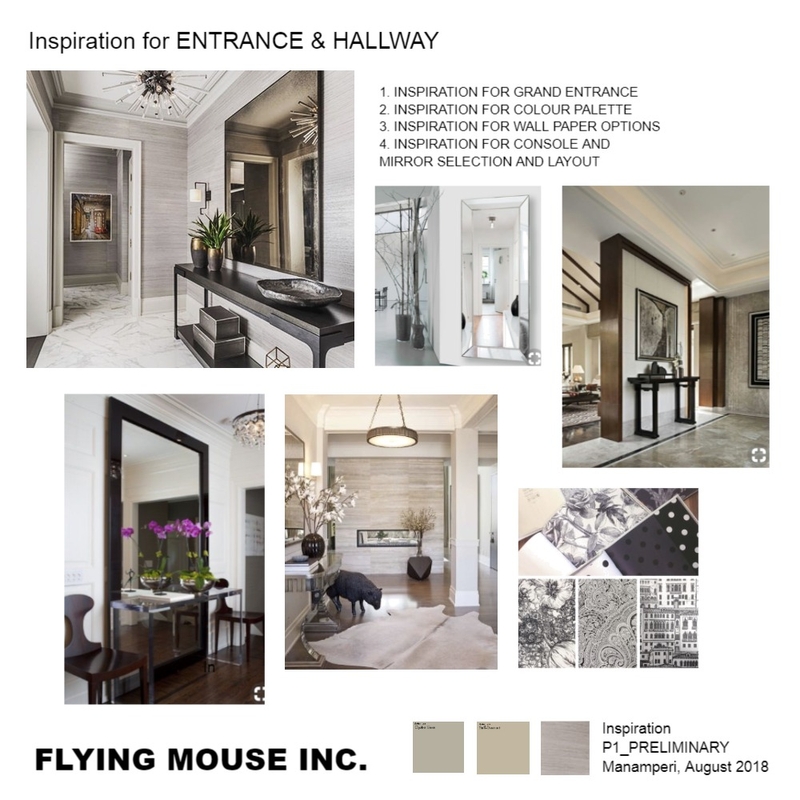 Inspiration for Entrance &amp; Hallway Mood Board by Flyingmouse inc on Style Sourcebook