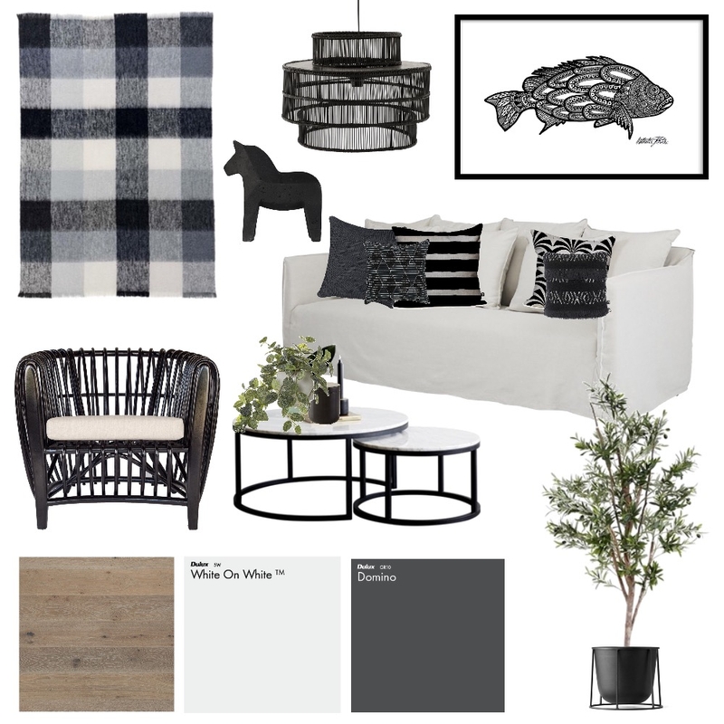 Black and White Mood Board by AlexClaremont on Style Sourcebook