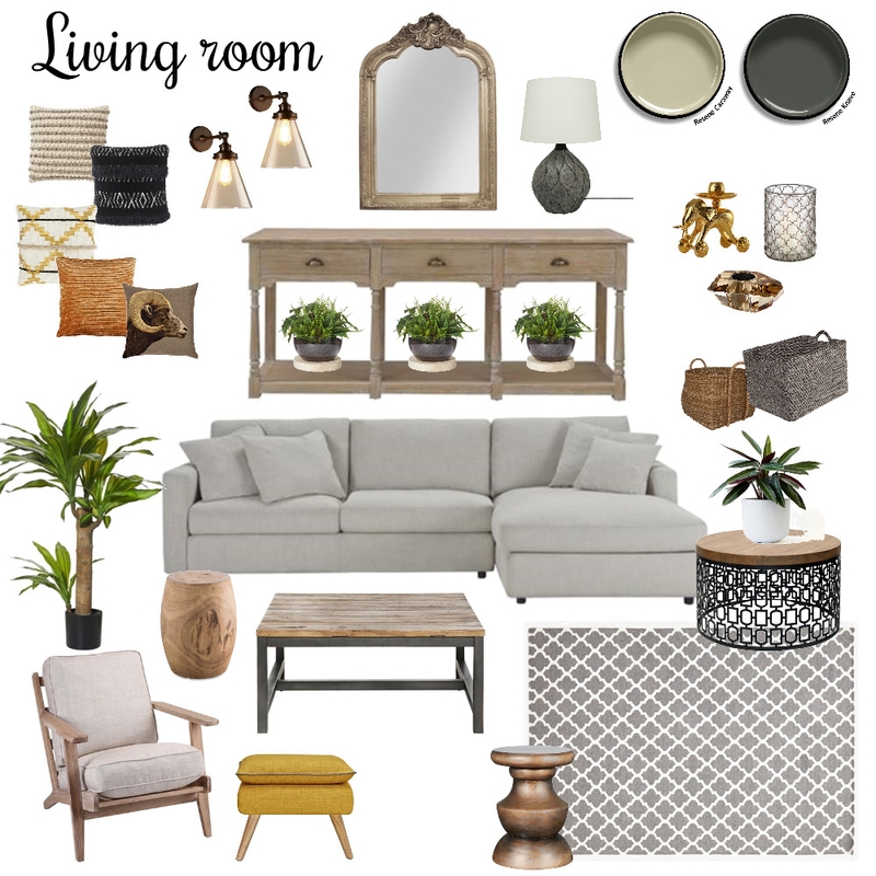 Livingroom Mood Board by Debbie Dirker on Style Sourcebook