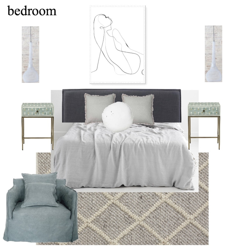 jules bedroom Mood Board by The Secret Room on Style Sourcebook