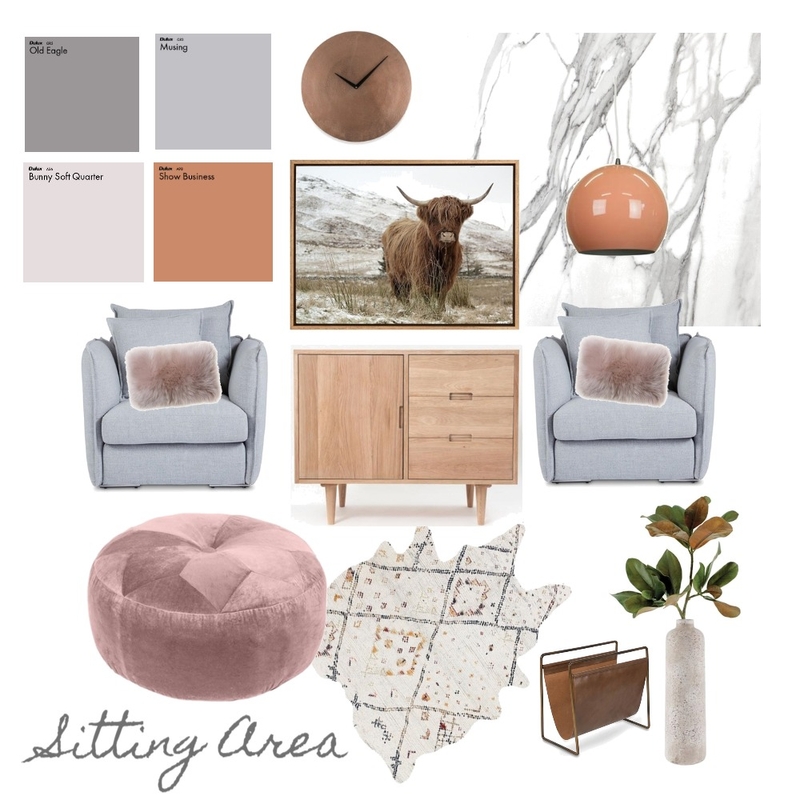 Chic Sitting Area Mood Board by thedecoratedlife on Style Sourcebook
