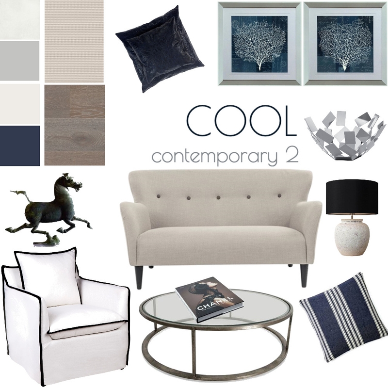 Cool contemporary 2 Mood Board by www.susanwareham.com on Style Sourcebook