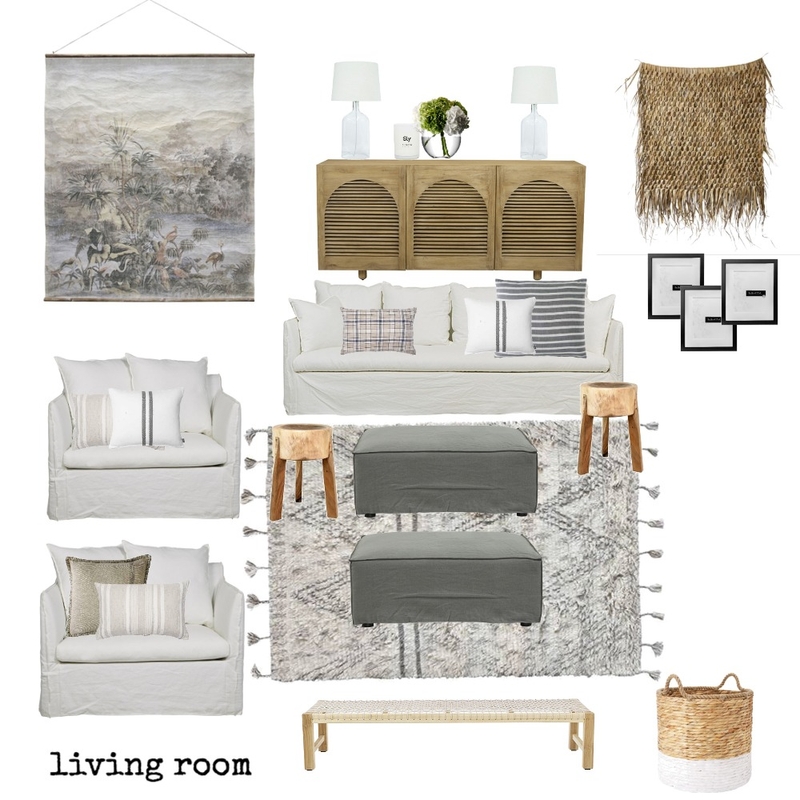 Display home Family Room Mood Board by The Secret Room on Style Sourcebook