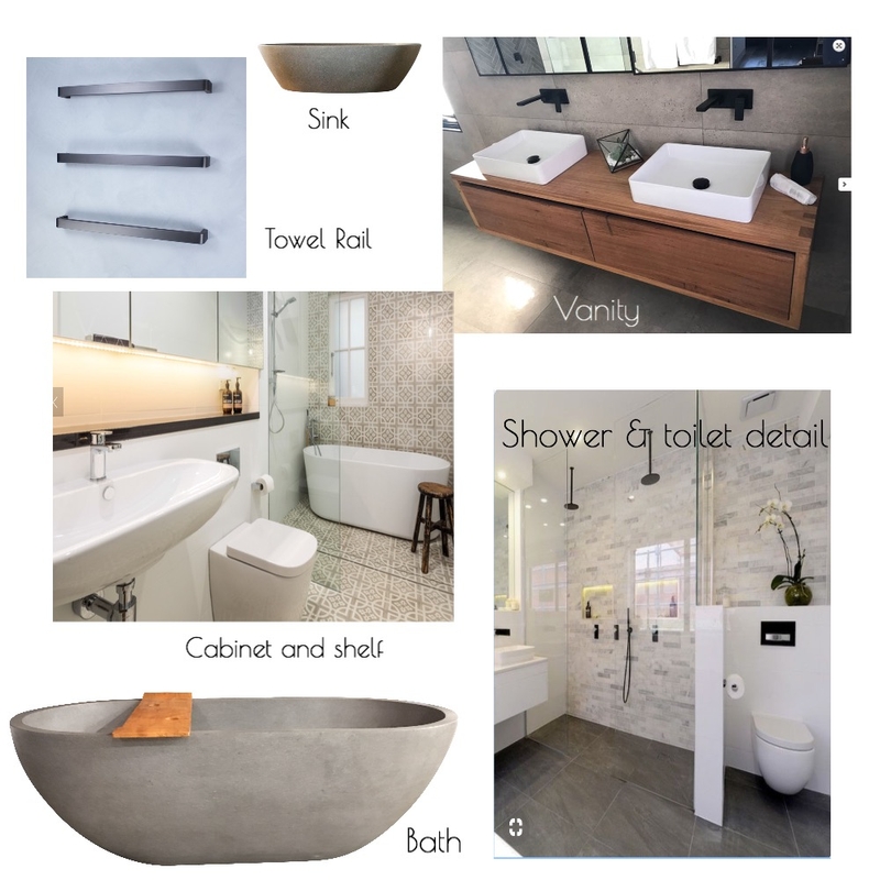 Rachels Bathroom Mood Board by thredbosonja on Style Sourcebook