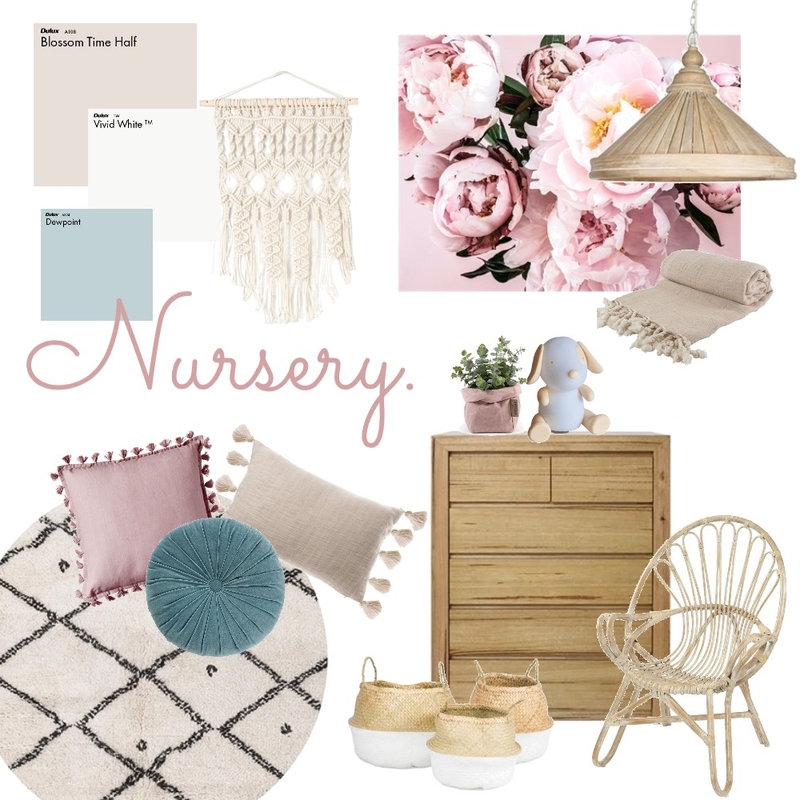 Nursery Mood Board by thebohemianstylist on Style Sourcebook