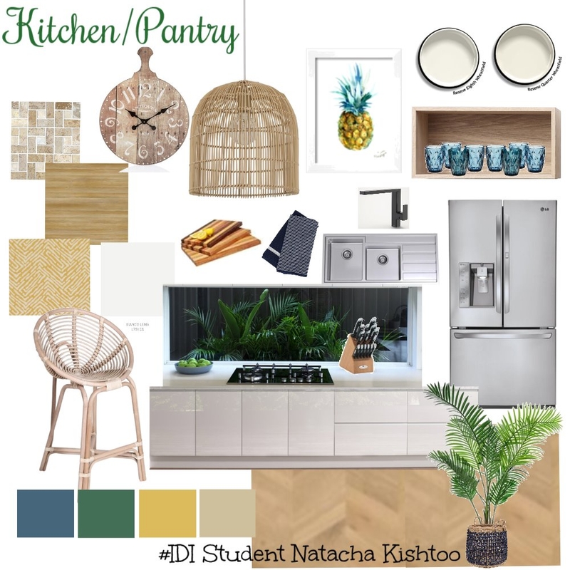 Tropical Kitchen Mood Board by Natacha on Style Sourcebook