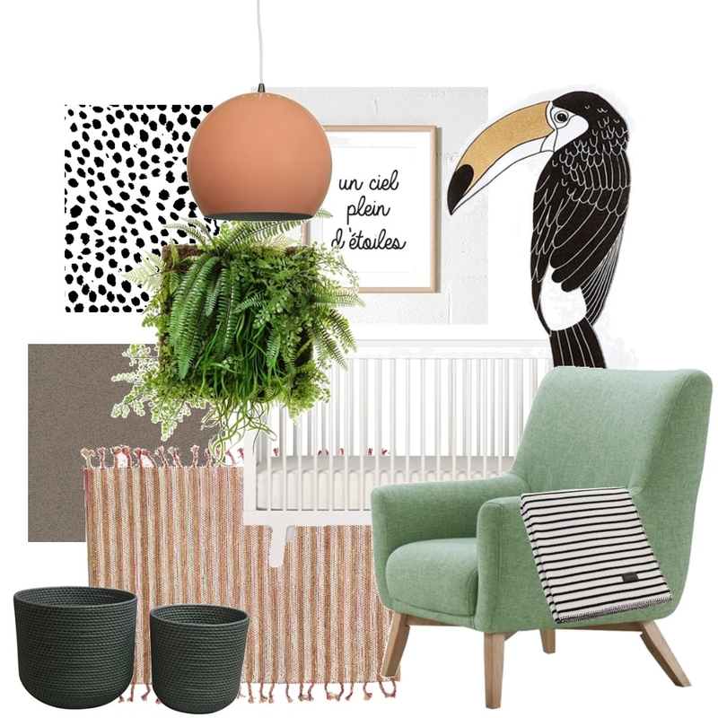nursery with tropical vibes Mood Board by Reka Fabian on Style Sourcebook