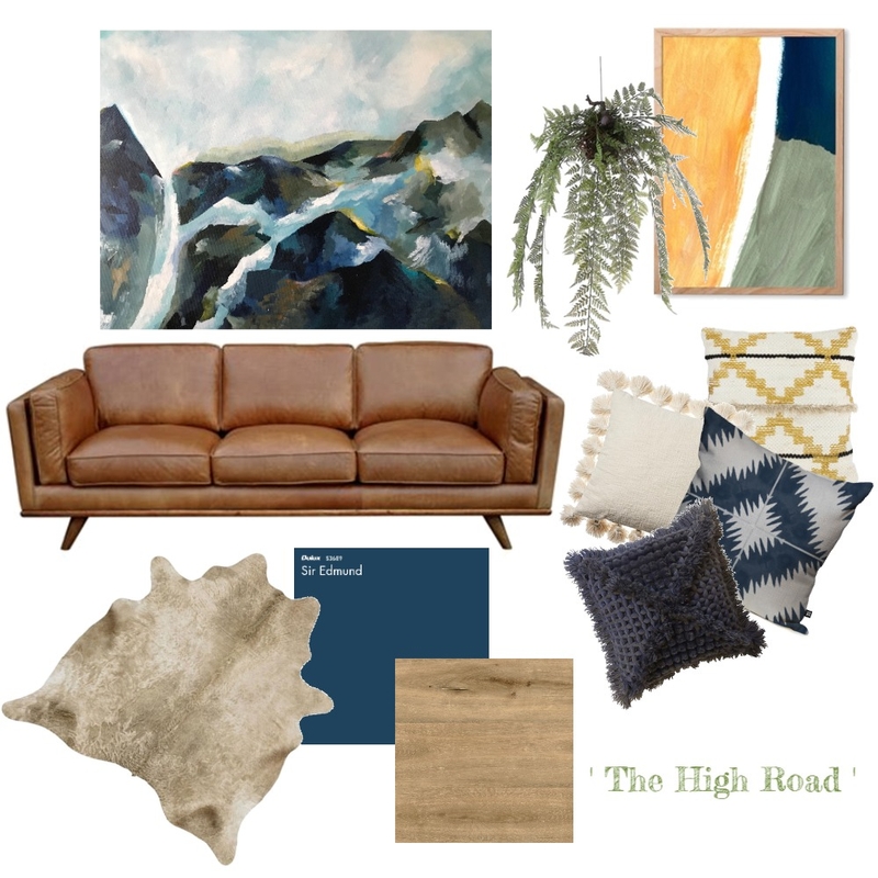 The High Road Mood Board by Tessa Marie Art on Style Sourcebook