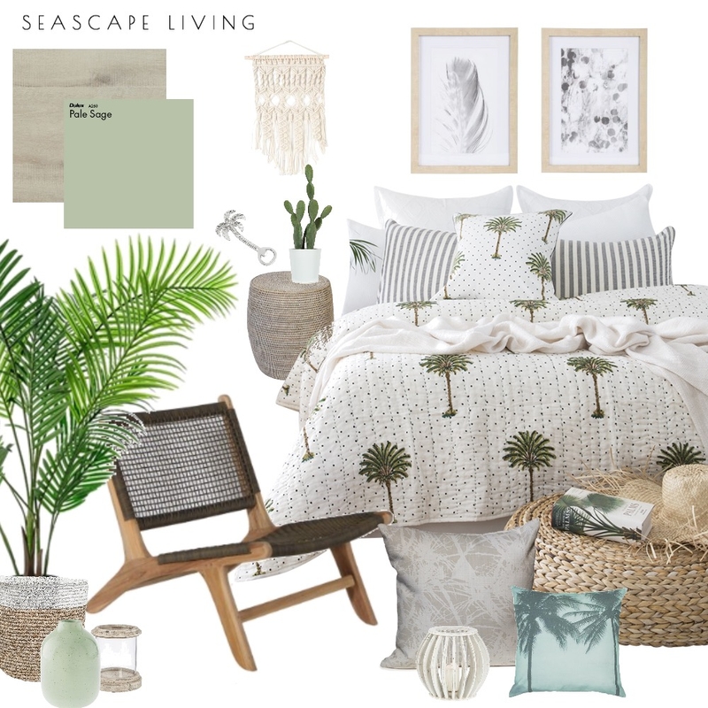 Palm Room Mood Board by Seascape Living on Style Sourcebook
