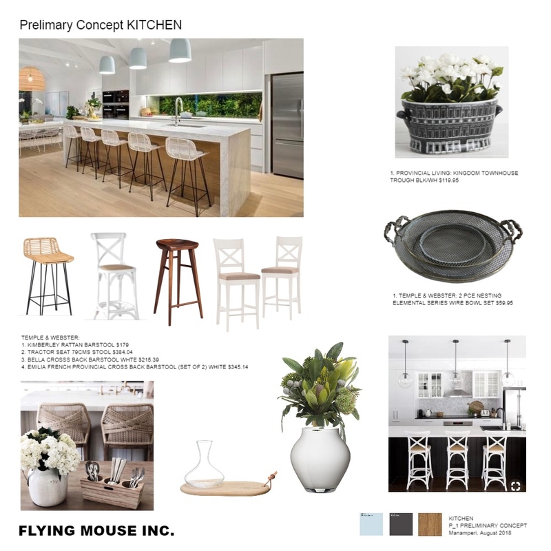 Kitchen Mood Board by Flyingmouse inc on Style Sourcebook