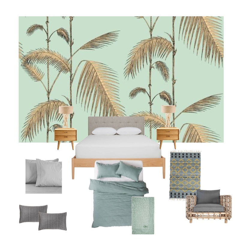 Pastel Green and Straw Yellow Mood Board by azzadezign on Style Sourcebook