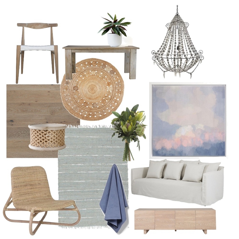 Beach House Living and Dining Mood Board by The Cali Design  on Style Sourcebook