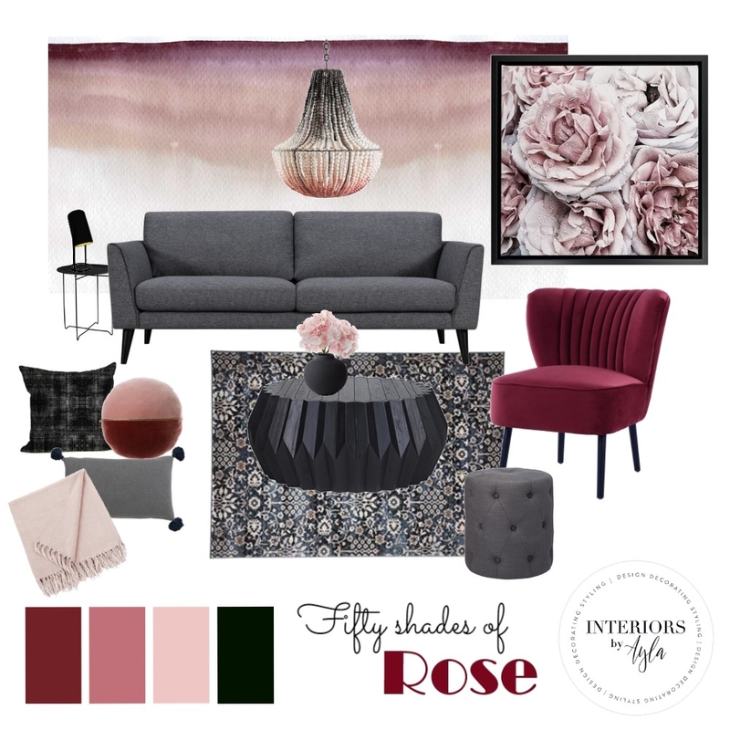 Rose Living Mood Board by interiorsbyayla on Style Sourcebook