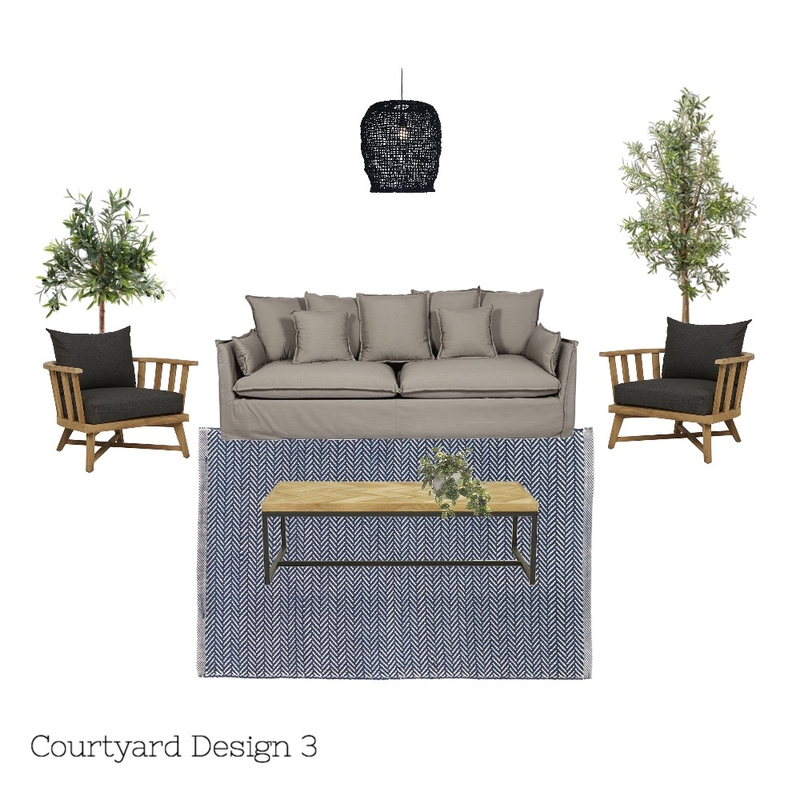 Stratfold Residence - Courtyard Design 3 Mood Board by littleroadhome on Style Sourcebook
