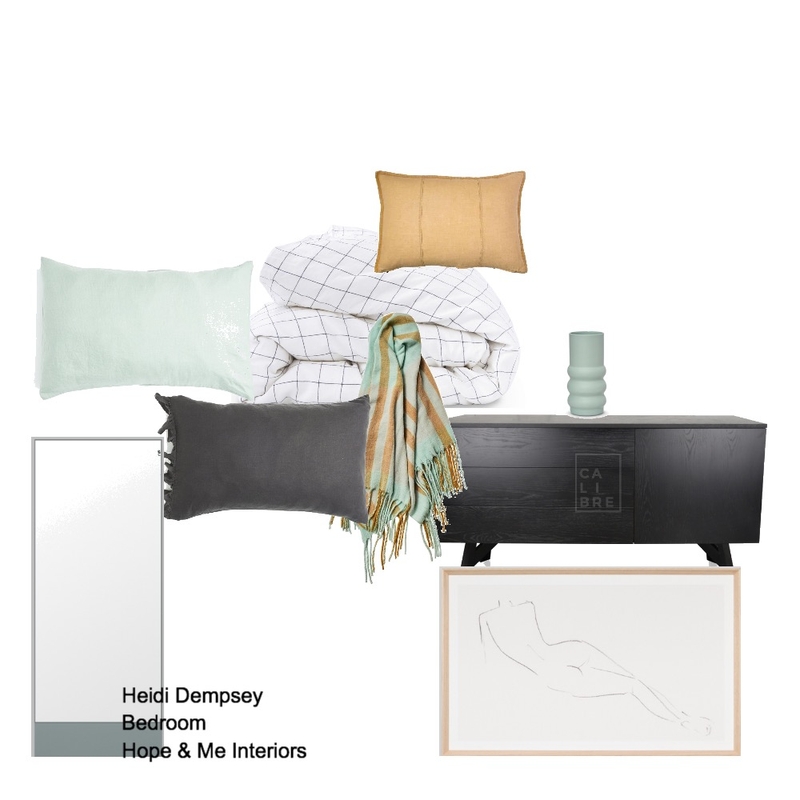 Heidi Dempsey - Bedroom Mood Board by Hope & Me Interiors on Style Sourcebook