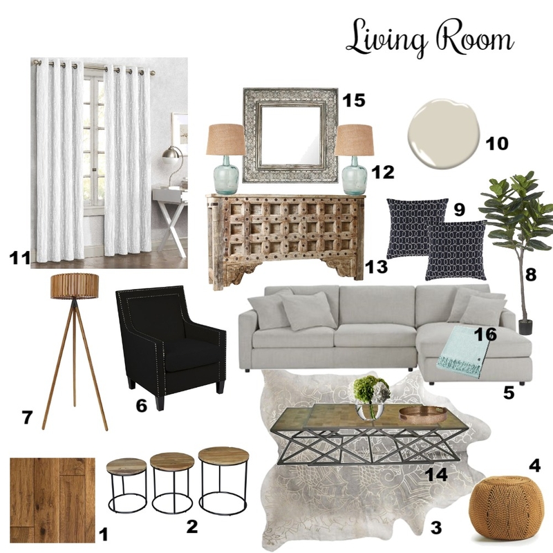 Living Room Mood Board by Tenamarie on Style Sourcebook