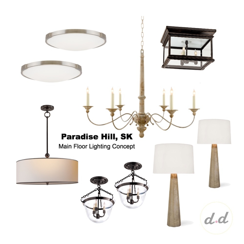 Paradise Hill Lighting Concept Presentation Mood Board by dieci.design on Style Sourcebook