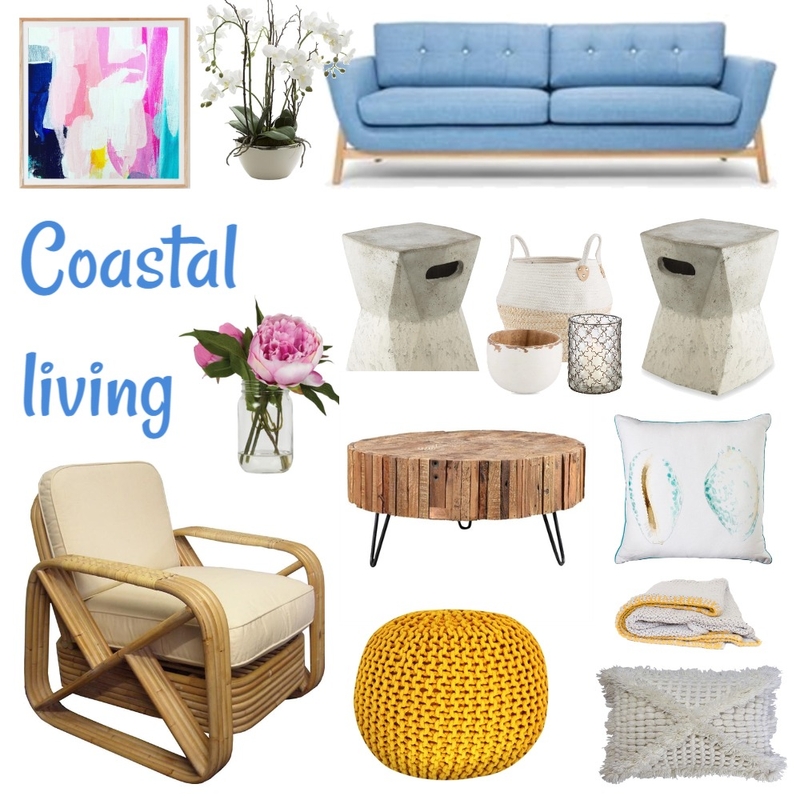Coastal Living Mood Board by Volha Interiors & Staging on Style Sourcebook