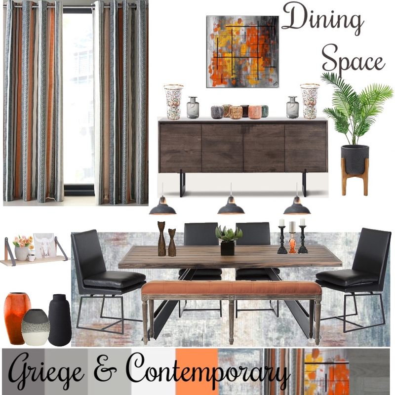 Dining space Mood Board by Shenzy on Style Sourcebook