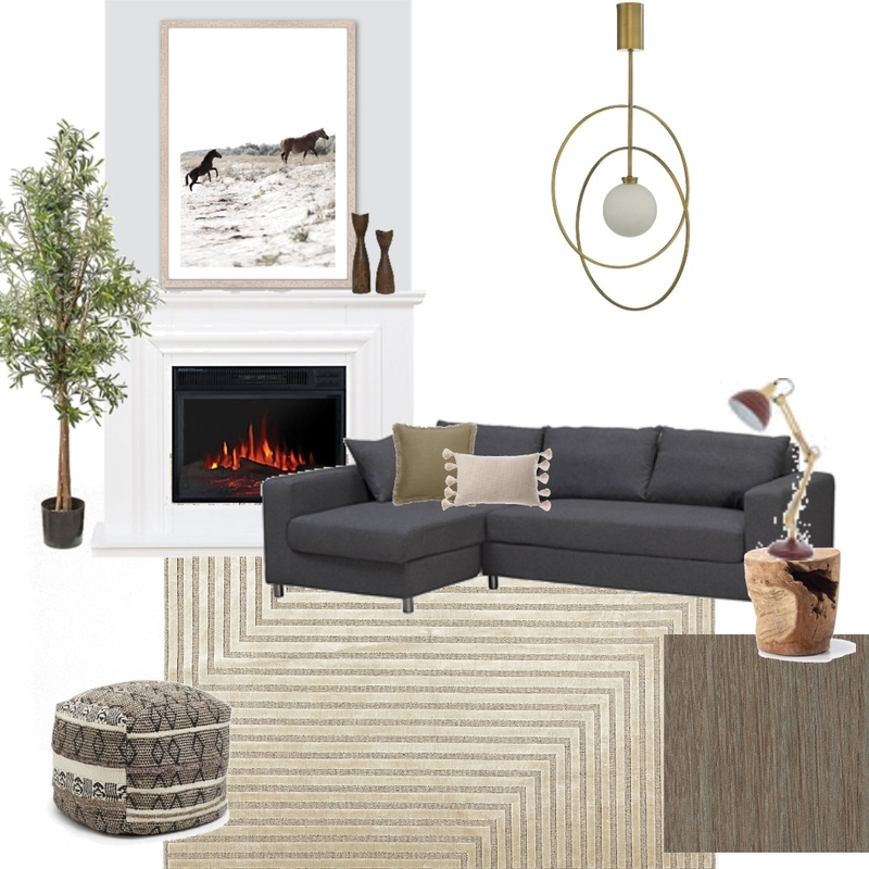 Living room Mood Board by Reka Fabian on Style Sourcebook