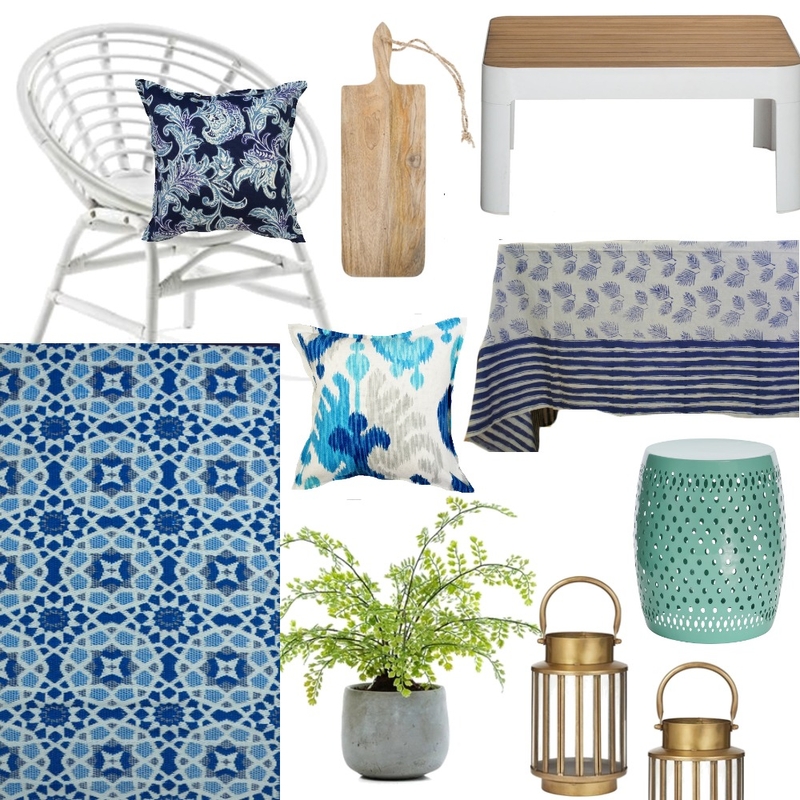 Outdoor Modern Coastal Mood Board by Bungalow Living on Style Sourcebook