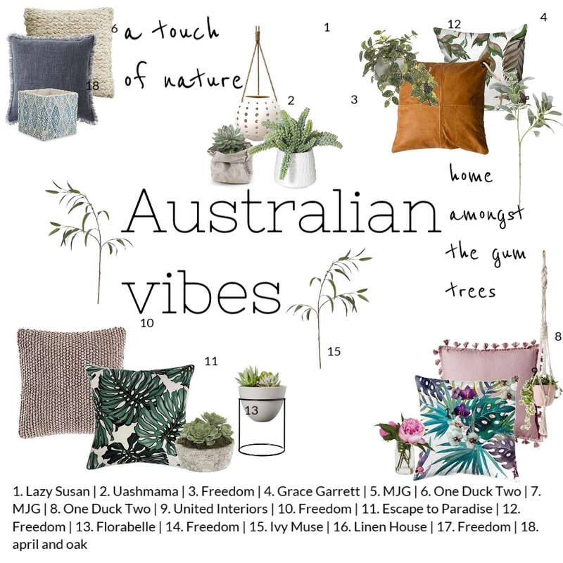 Australian Vibes Mood Board by StyledInteriors on Style Sourcebook