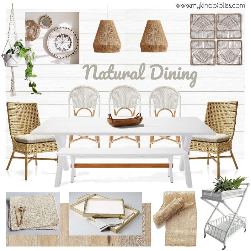 Natural Dining Mood Board by My Kind Of Bliss on Style Sourcebook