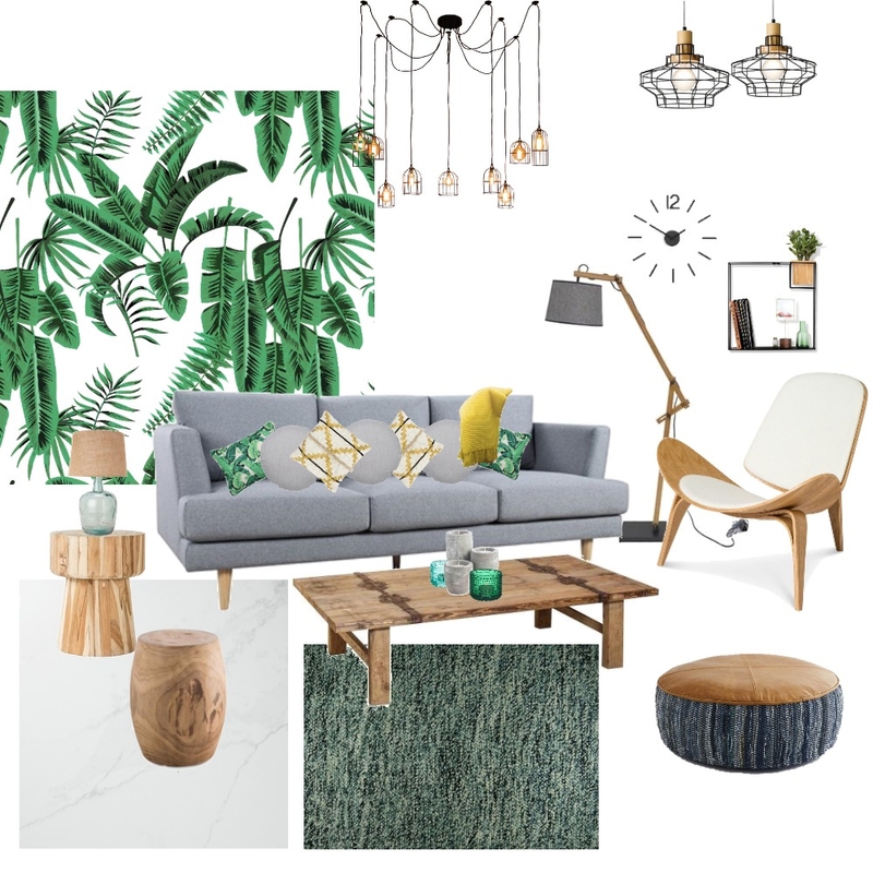 Jungle with me Mood Board by azhara on Style Sourcebook
