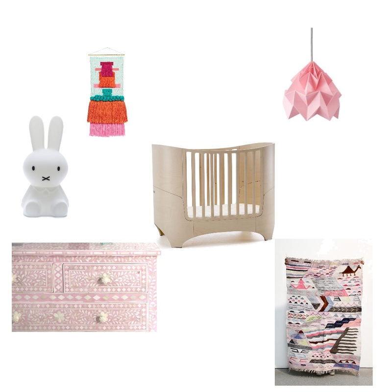 Girls Nursery Mood Board by TheDesignSpace on Style Sourcebook
