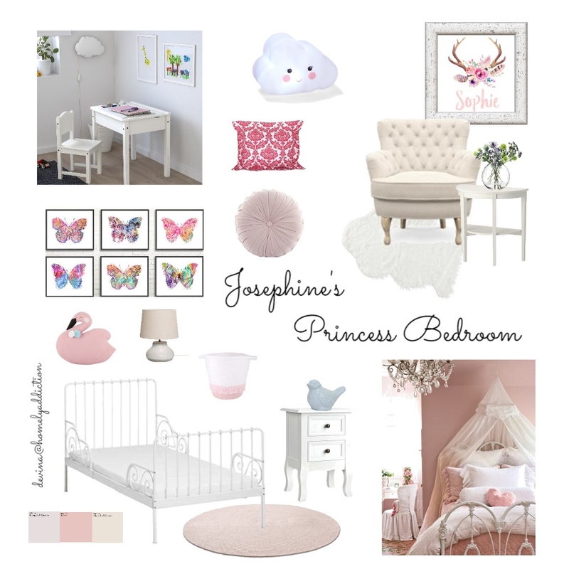Josephine's room Mood Board by HomelyAddiction on Style Sourcebook