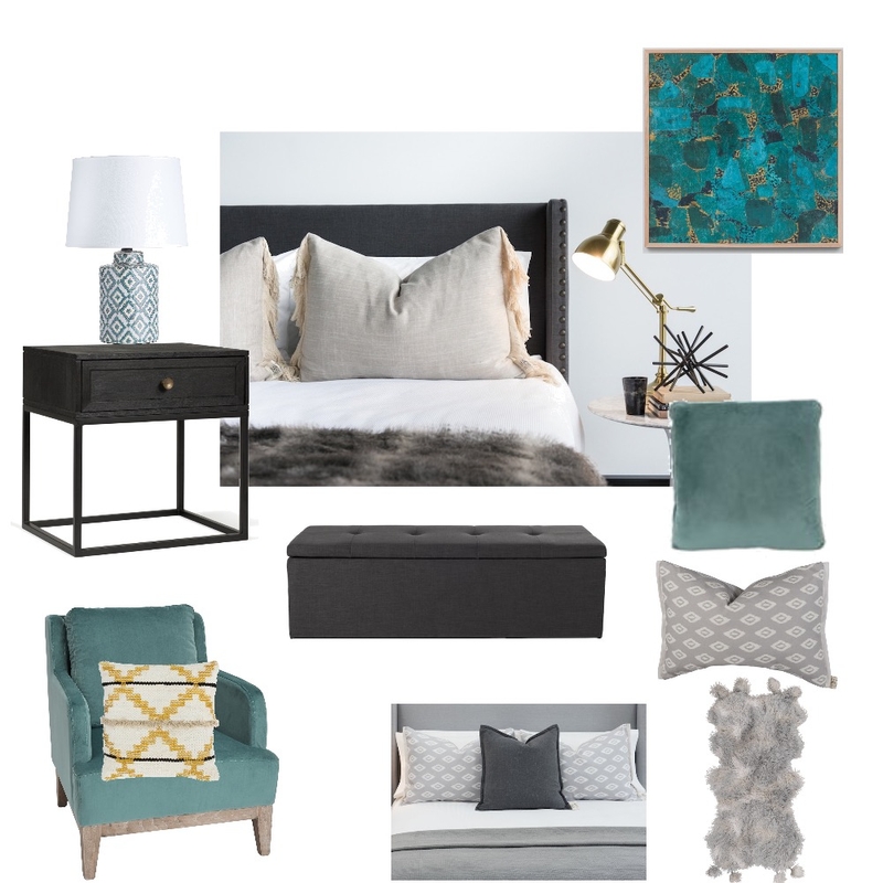 Nigel and Kimber Master Bedroom Mood Board by KMK Home and Living on Style Sourcebook