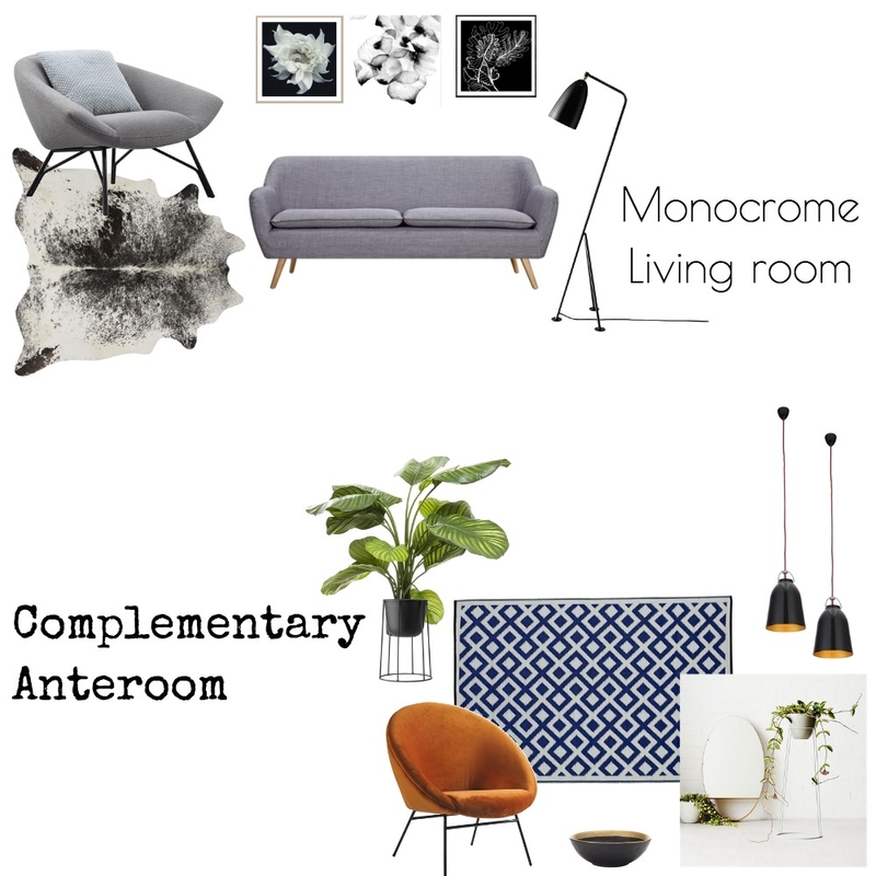 Modern-Retro reno project Mood Board by CocoonBotanic on Style Sourcebook