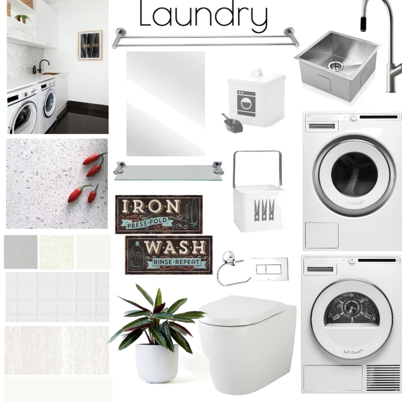 Laundry Reno 2 Mood Board by www.susanwareham.com on Style Sourcebook