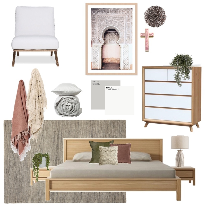Guest Bedroom Mood Board by Ellens.edit on Style Sourcebook